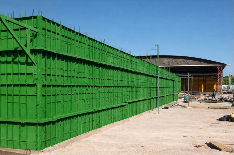 Locação de Formas Metálicas para concreto